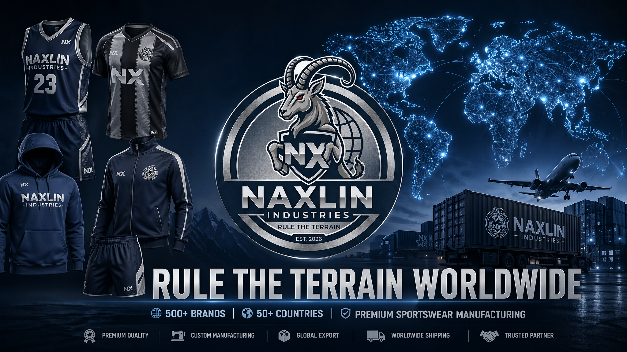 Naxlin Industries - Rule The Terrain Worldwide - Global Export